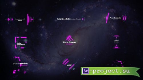 Videohive - HUD Space X Lower Thirds - 36566353 - Project for After Effects