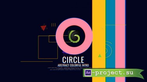 Videohive - Abtract Colorful Intro - 36570053 - Project for After Effects
