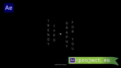 Videohive - Trendy Titles - 36570598 - Project for After Effects