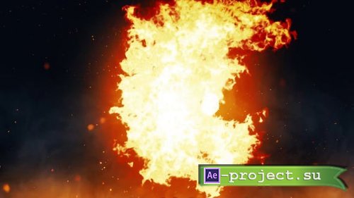 Videohive - Firey Logo Reveal - 36581649 - Project for After Effects