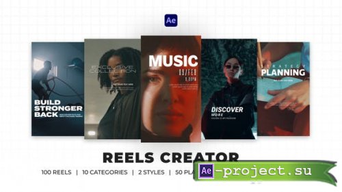Videohive - Reels Creator | After Effects - 36582190 - Project for After Effects