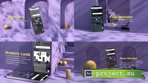 Videohive - 3D App Promo - 36582291 - Project for After Effects