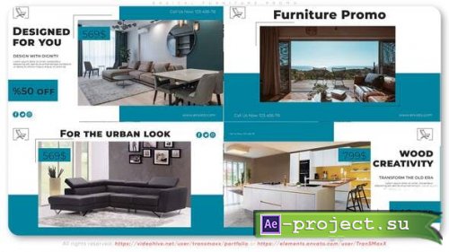 Videohive - Basic Furniture Promo - 36588752 - Project for After Effects