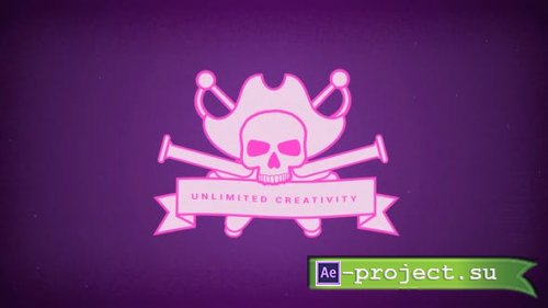 Videohive - Pirate Logo - 36608091 - Project for After Effects