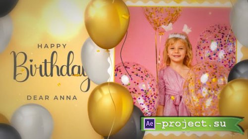 Videohive - Happy Birthday II - 36597858 - After Effects & Premiere Pro Templates