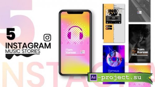 Videohive - Instagram Story Music Visualizer - 36638063 - Project for After Effects