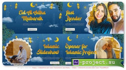 Videohive - Eid Al Adha Islamic Opener - 36647064 - Project for After Effects