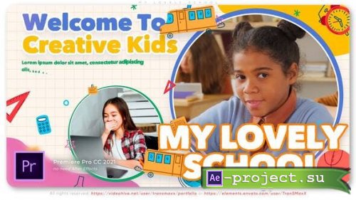 Videohive - My Lovely School - 36641175 - Premiere Pro Templates