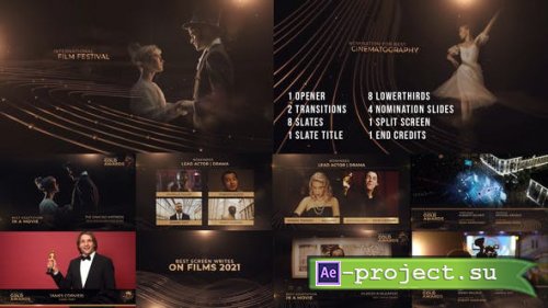 Videohive - The Golden Award Show Package - 36656444 - Project for After Effects