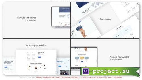 Videohive - Mini Style Web Promo - 36680808 - Project for After Effects