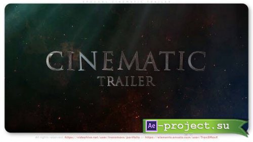 Videohive - Epochal Cinematic Trailer - 36709389 - Project for After Effects