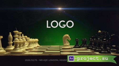 Videohive - Chess Opener - 36723069 - Project for After Effects