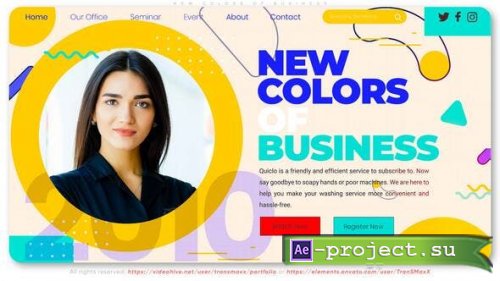 Videohive - New Colors Of Business - 36720581 - Project for After Effects