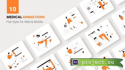 Videohive - Website Design Animations - Flat Concept - 36730552 - Project for After Effects
