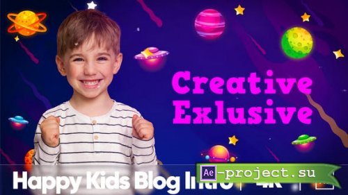 Videohive - Kids Blog Intro - 36737264 - Project for After Effects