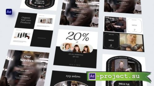 Videohive - Salon Instagram Posts - 36737086 - Project for After Effects