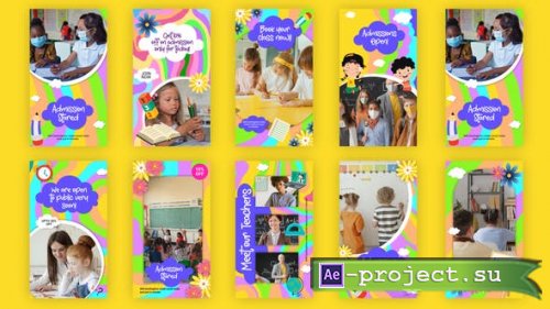 Videohive - Kids School Instagram Story - 36746033 - Project for After Effects
