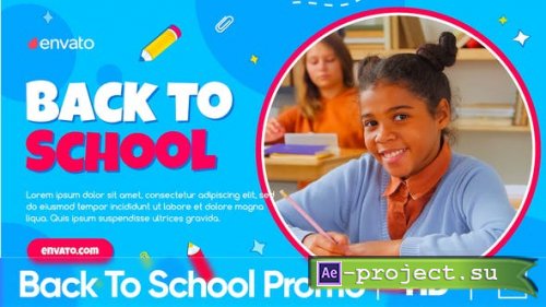Videohive - Back To School Promo - 36752071 - Project for After Effects