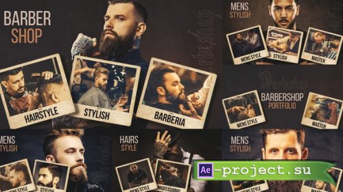 Videohive - Barbershop Portfolio/Slideshow - 34854150 - Project for After Effects