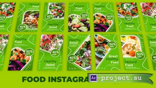 Videohive - Food Instagram Story Template - 36766659 - Project for After Effects