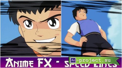 Videohive - Anime FX - Speed Lines - 36760844 - Project for After Effects