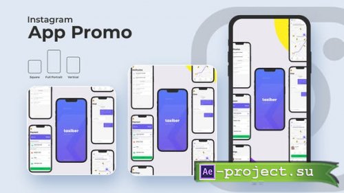 Videohive - Minimal App Promo Instagram - 36748630 - Project for After Effects