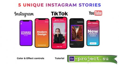 Videohive - Instagram Stories | Clean and Modern 07 - 36781911 - Project for After Effects