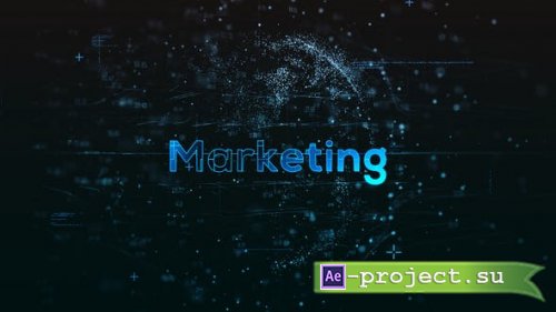 Videohive - Marketing Network Earth - 36786795 - Project for After Effects