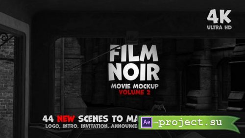 Videohive - Film Noir - Movie Mockup Volume 2 - 36786181 - Project for After Effects