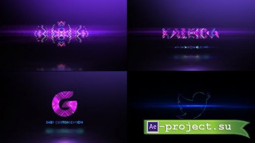 Videohive - Neon Kaleida Logo Reveal - 36821936 - Project for After Effects