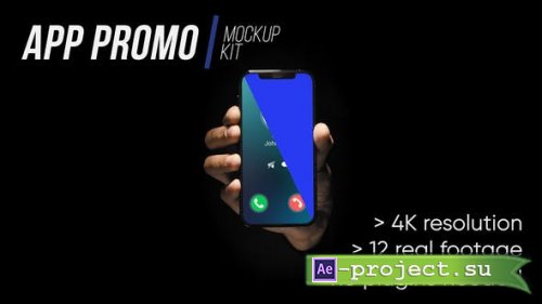 Videohive - App Promo MockUp Kit - 36822899 - Project for After Effects