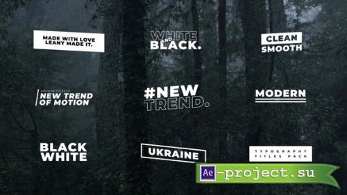 Videohive - Modern Titles | AE - 36840225 - Project for After Effects