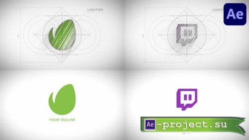 Videohive - Drawing Logo for After Effects - 36864343 - Project for After Effects