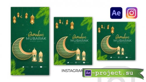 Videohive - Ramadan Intro Instagram - 36867289 - Project for After Effects