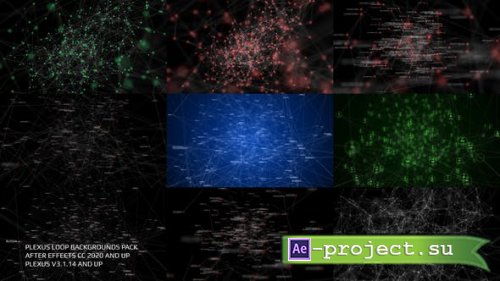 Videohive - Plexus Loop Backgrounds Pack - After Effects - 36837186 - Project for After Effects