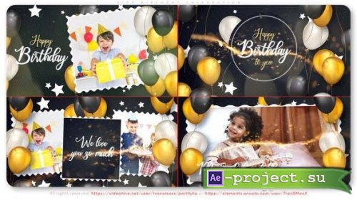 Videohive - Kids Birthday Celebration - 36900459 - Project for After Effects