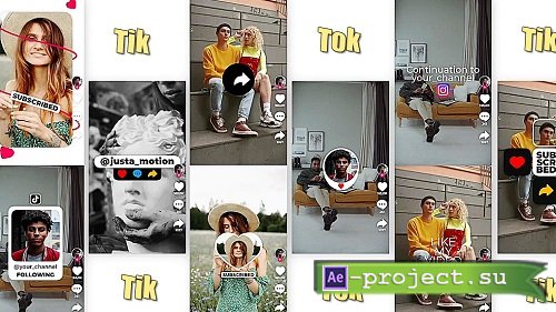 Videohive - TikTok Elements 36950016 - Project For Final Cut & Apple Motion