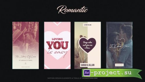 Videohive - Stories - Romantic - 36946815 - Project for After Effects