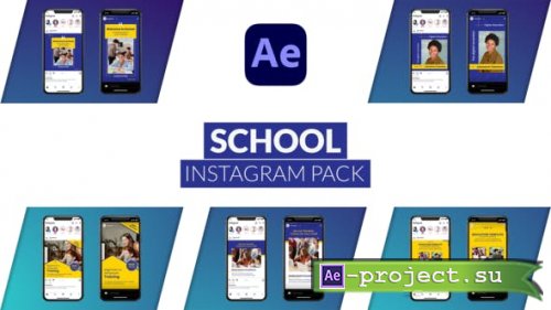 Videohive - School Instagram Pack for After Effects - 36872824 - Project for After Effects
