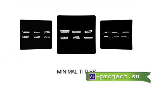 Videohive - Titles Set | After Effects - 36914953 - Project for After Effects