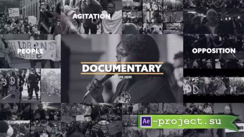 Videohive - Documentary News - 36563448 - Project for After Effects 