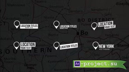 Videohive - Location Titles | After Effects - 36974733 - Project for After Effects