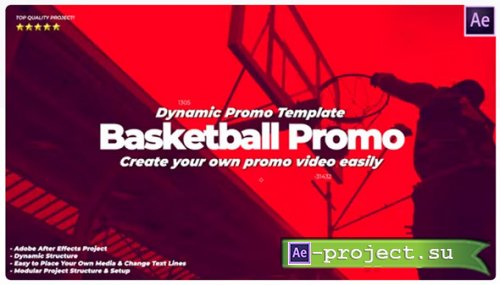 Videohive - Percussion Basketball Team Promo Game Opener - 36545303 - Project for After Effects