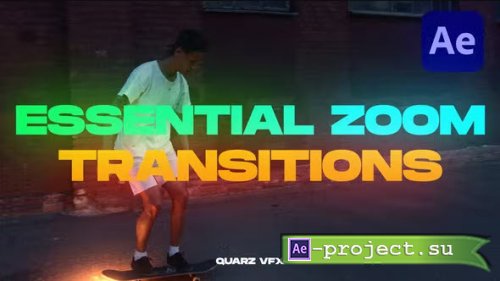 Videohive - Essential Zoom Transitions for After Effects - 37017824 - Project for After Effects