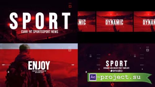 Videohive - Sport News Intro - 37048176 - Project for After Effects