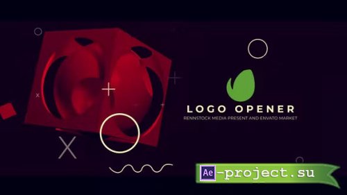 Videohive - 3d Art Colorful Logo Opener 0.2 - 37040877 - Project for After Effects
