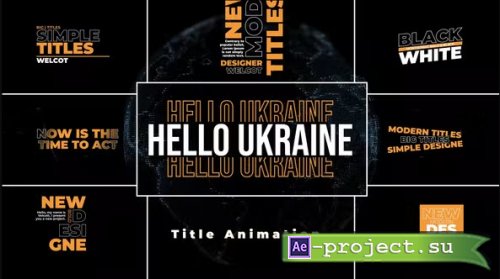 Videohive - Big Titles | After Effects - 37085867 - Project for After Effects