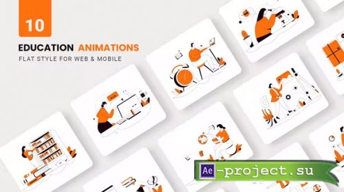 Videohive - Education School Animations - Flat Concept - 37101900 - Project for After Effects