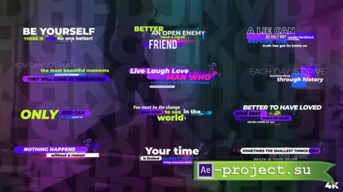 Videohive - Particles and Modern Text Layout - 37110340 - Project for After Effects