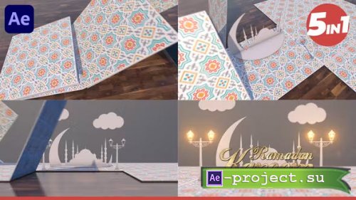 Videohive - Ramadan Kareem Paperwork Openers - 37129075 - Project for After Effects